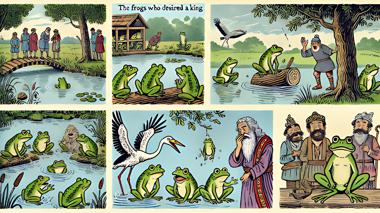 The Frogs Who Desired a King